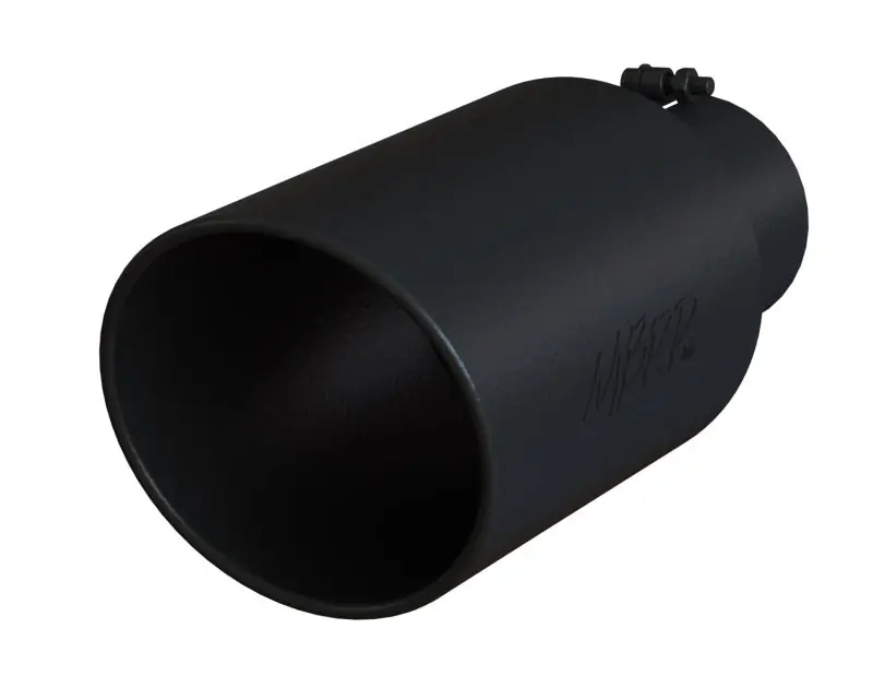 MBRP Universal Tip 8in OD Rolled End 5in Inlet 18in Length T304 - Black Seasonal Sale