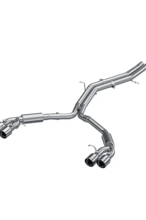 Don’t Miss Out MBRP 18-21 Audi S5 Coupe/S4 Sedan T304 SS 2.5in Cat-Back Quad Rear Exit Exhaust - SS Tips