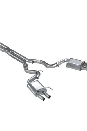 Best Price MBRP 16-20 Ford GT350/GT350R Dual Quad Split Rear Outlet 3in Cat Back T304 Exhaust