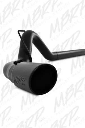 MBRP 10-12 Dodge 2500/3500 Cummins 6.7L Filter Back Single Side Black Coated Exhaust System No Minimum Order