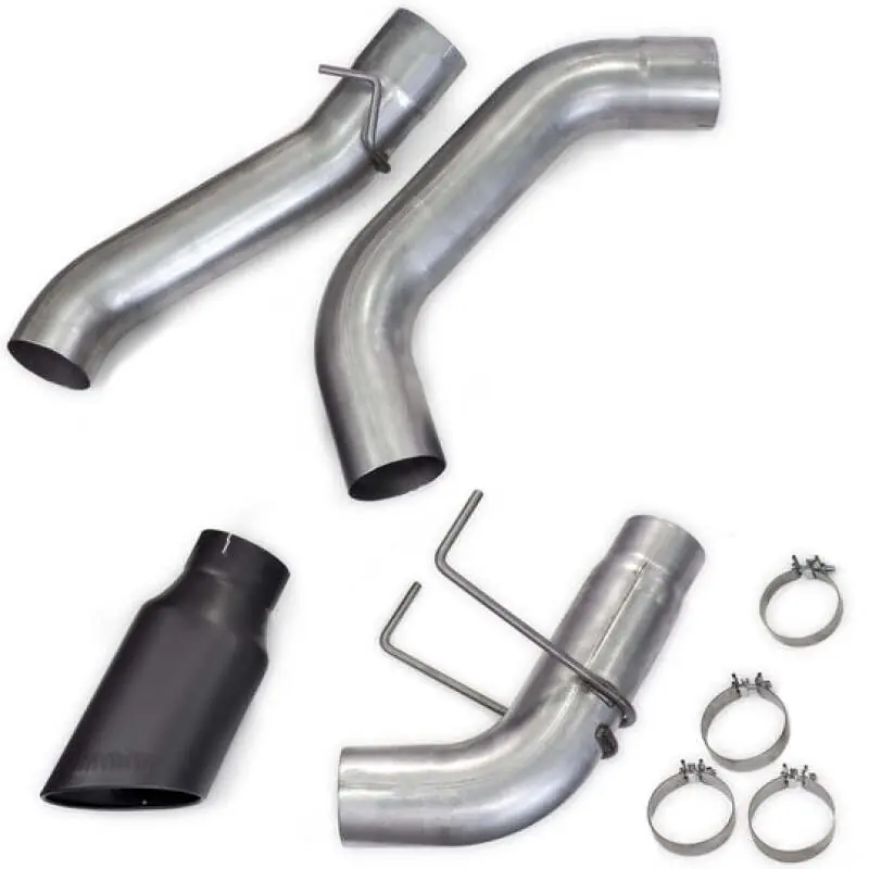 Banks Power 19-23 Dodge Ram Crew Cab 6.7L Cummins Monster Exhaust - SS Single Exhaust w/ Black Tip Final Sale