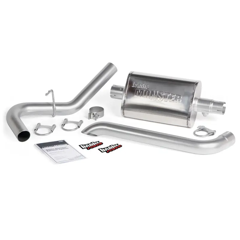 Banks Power 87-01 Jeep 4.0L Cherokee Monster Exhaust System Top Pick