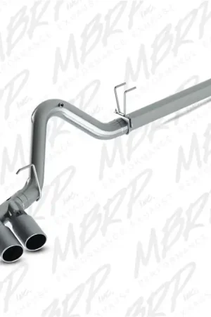 Top Pick MBRP 2015 Ford F250/350/450 6.7L 4in Filter Back Dual Single Side Exit 5in Tips T409 Exhaust