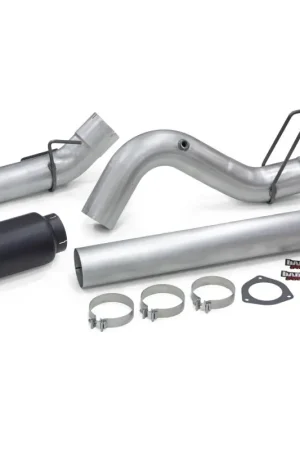 Banks Power 2017 Ford 6.7L 5in Monster Exhaust System - Single Exhaust w/ Black Tip Discount