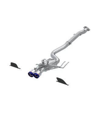 MBRP 2023 Toyota Corolla GR 1.6L T304 SS 3in Cat-Back Dual Center Rear w/ Burnt End Tips Clearance