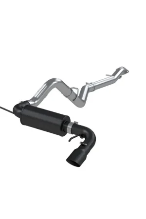 Genuine MBRP 2021+ Ford Bronco 2.3L/2.7L EcoBoost 3in Black Aluminized Catback Exhaust