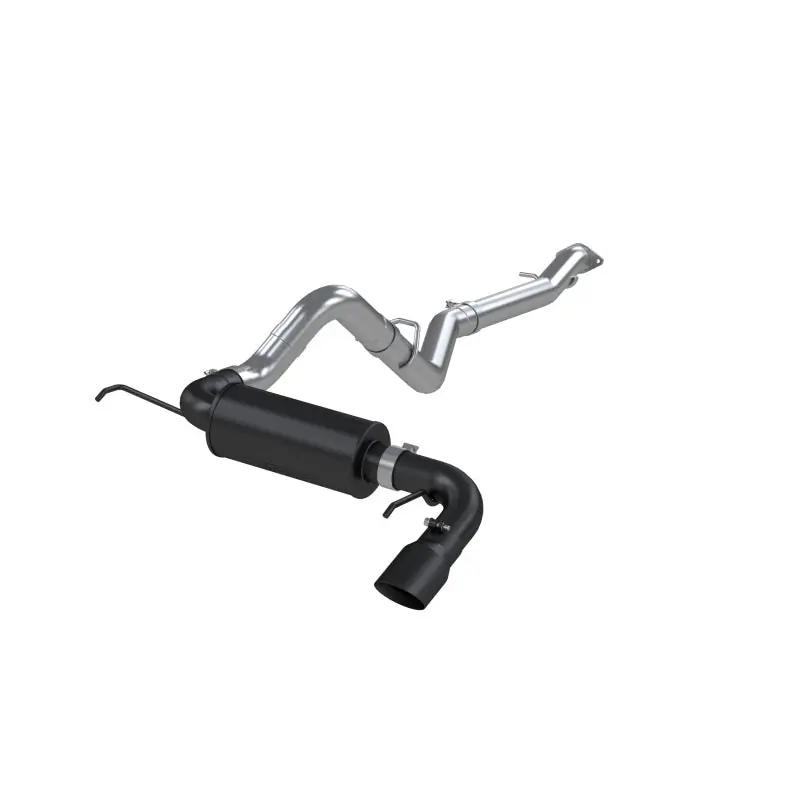 Genuine MBRP 2021+ Ford Bronco 2.3L/2.7L EcoBoost 3in Black Aluminized Catback Exhaust