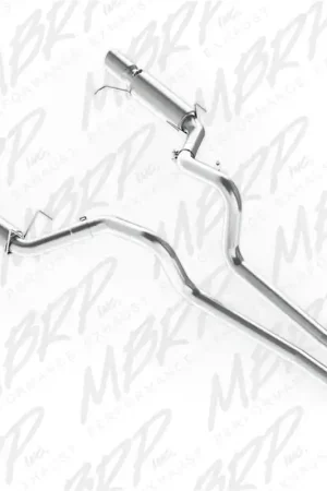 Free Shipping MBRP 11-14 Ford Mustang GT 5.0L Dual Split Rear Race Version AL 3in Cat Back Exhaust System