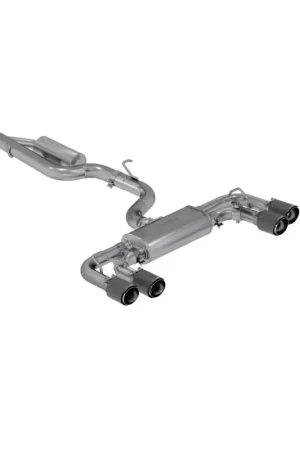 MBRP 15-19 VW Golf R 3 in Cat Back w/ 4 in OD Quad Carbon Fiber Tips - T304 Must Have