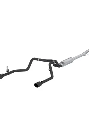 MBRP 2019+ Chevrolet Silverado 1500 / 2019+ GMC Sierra 1500 Alum. 3in Armor Black Cat-Back Exhaust Special Discount