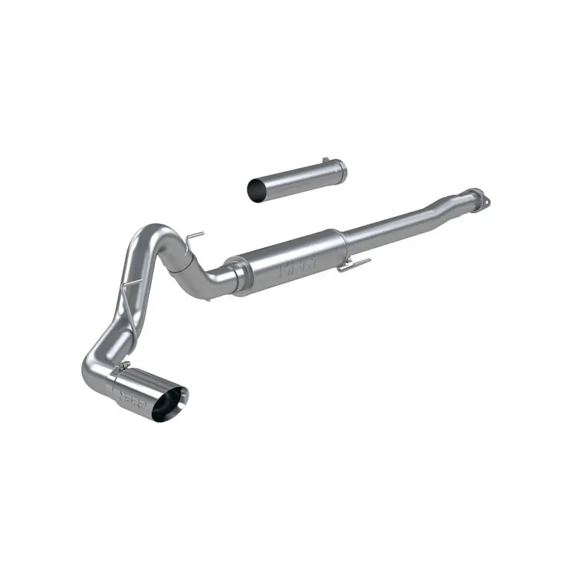 Weekend Sale MBRP 2021+ Ford F150 2.7L/3.5L/5.0L 4in T304 Stainless Steel Cat-Back - RACE VERSION