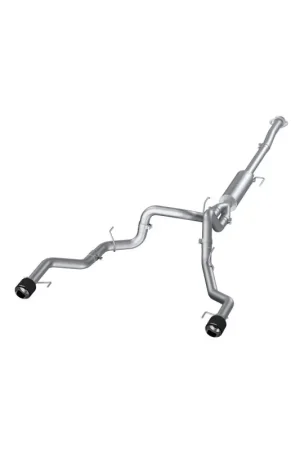 MBRP 22-23 Ford F150 T304 5in OD Carbon Fiber Tip Dual Rear Exit 3in Cat Back Exhaust Premium