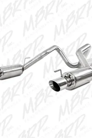Buy Direct MBRP 05-09 Ford Shelby GT500 / GT Dual Split Rear Street Version 4in Tips T409 Exhaust System