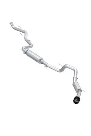 MBRP 2024 Toyota Tacoma T304 Stainless Steel 3in Cat-Back Single Side Exit with Carbon Fiber Tip Affordable