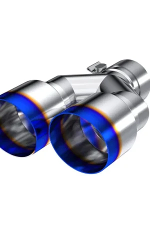 MBRP Universal T304 SS Dual Burnt End Tip 3.5in OD/2.5in Inlet Exclusive Offer