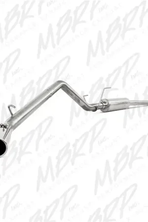 MBRP 06-08 Ram Hemi 1500 Mega Cab 5.7L / 03-13 Ram Hemi 2500/3500 5.7L T409 3in Cat Back Single Side Certified