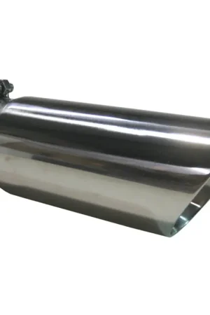 Premium MBRP Universal Tip 3in O.D. Dual Wall Angled End 3 inlet 12 length