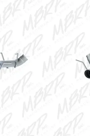 While Supplies Last MBRP 2011-2014 Ford Mustang GT 3in Dual Axle Back Muffler Delete - T304
