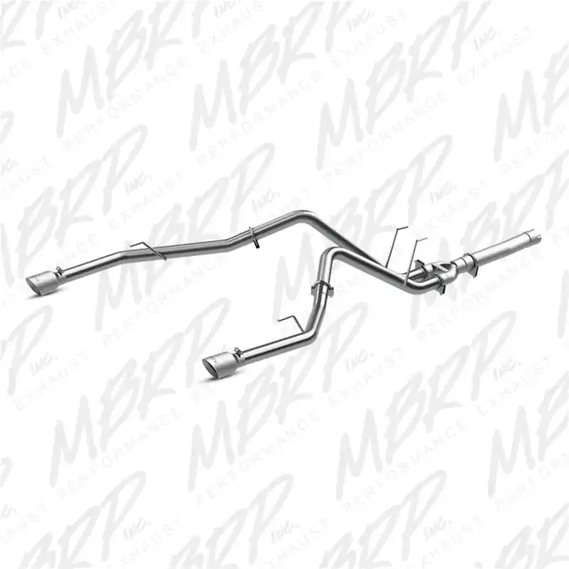 Hot Picks MBRP 2014 Dodge Ram 1500 3.0L EcoDiesel 2.5in Filter Back Exhaust Dual Split Rear Exit Alum