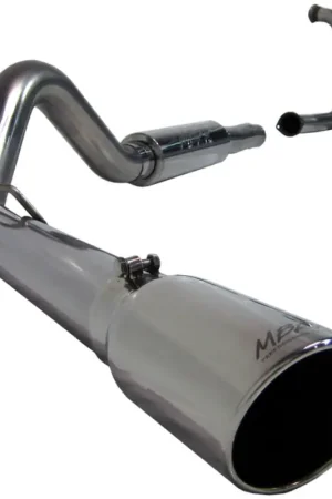 MBRP 2003-2005 Ford Excursion 6.0L Turbo Back Single Side (Stock Cat) Worldwide Shipping