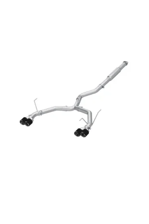 Holiday Sale MBRP 2022+ Subaru WRX 3in Cat-Back Dual Split Rear Quad Carbon Fiber Tips Race Profile Exhaust