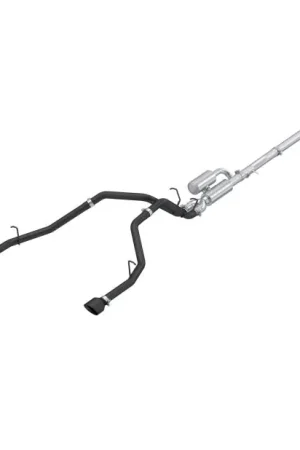 Mega Sale MBRP 2025+ RAM 1500 3.0L BLK Series 3.0in Cat-Back Dual Rear Exit Exhaust