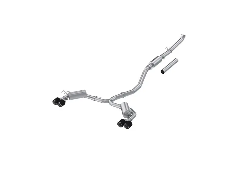 Best Choice MBRP 22-24 Honda Civic/Sport Touring 1.5L T304 SS Cat-Back Exhaust 2.5in Dual Split Rear w/ CF Tips