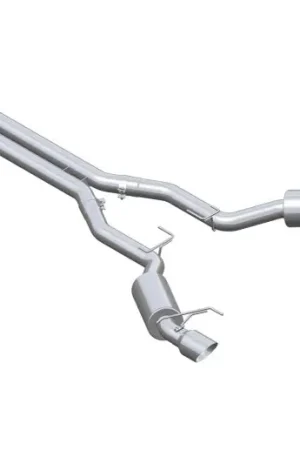 Low Price MBRP 15-17 Ford Mustang GT 5.0 3in Cat Back Dual Split Rear Race Version 4.5in Tips - Aluminized