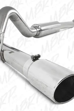 Weekend Sale MBRP 2003-2007 Ford F-250/350 6.0L EC/CC Cat Back Single Side (Stock Cat)