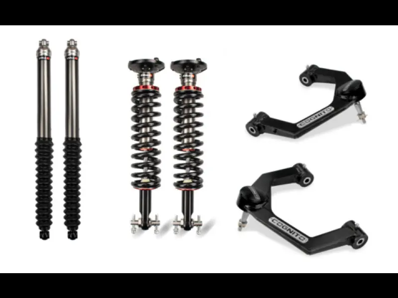 Hassle-Free Returns Cognito 15-20 Ford F-150 4WD 2.5in Performance Leveling Kit w/ Elka 2.0 IFP shocks