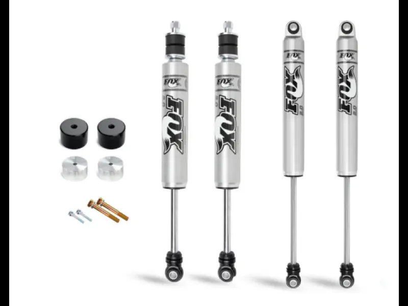 Cognito 05-16 Ford F-250/350 SD 4WD 2in Standard Leveling Kit w/ Fox 2.0 IFP Shocks Clearance
