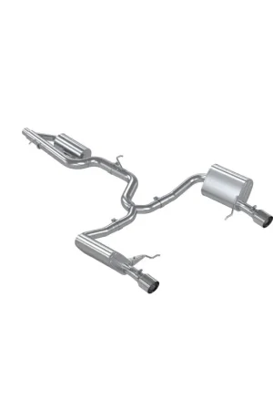 MBRP 17-19 VW Golf Sportwagen/Alltrack 1.8T T304SS 3in Cat-Back 2.5in Dual Split Rear w/ SS Tips Handmade