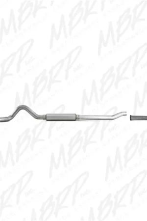 MBRP 2003-2007 Ford F-250/350 6.0L EC/CC Turbo Back Single Side (Stock Cat) Top Pick