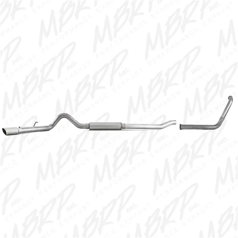 MBRP 2003-2007 Ford F-250/350 6.0L EC/CC Turbo Back Single Side (Stock Cat) Top Pick