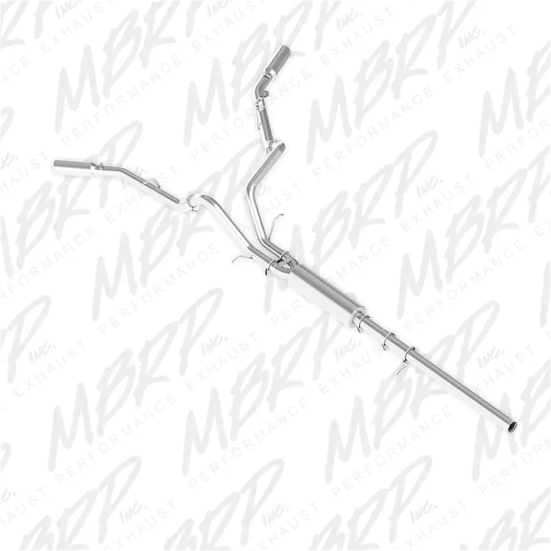 MBRP 14 Chevy/GMC 1500 Silverado/Sierra 4.3L V6/5.3L V8 Dual Split Side Alum 3in Cat Back Exhaust Trending