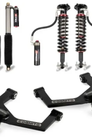 Buy Today Cognito 21-23 Ford F-150 4WD 2.5in Elite Leveling Kit w/ Elka 2.5 Reservoir shocks