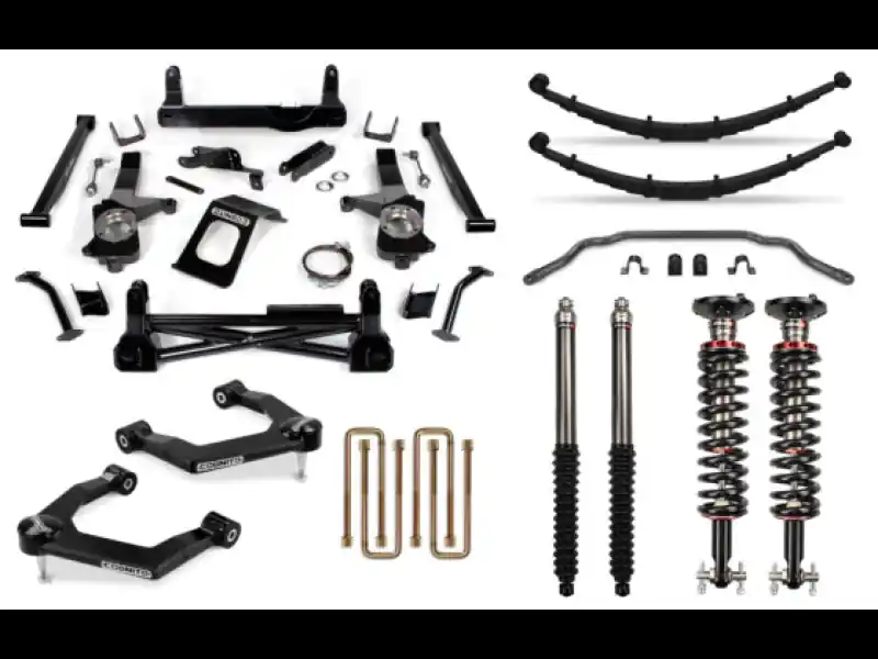 Grab Now Cognito 19-24 Chevy/GMC Silverado/Sierra 1500 2WD/4WD 8in Perf Lift Kit w/ Elka 2.0 IFP Shocks