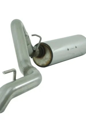 MBRP 04-06 Jeep Wrangler (TJ) Unlimited 4 0L I-6 Cat Back Single T409 Exhaust Buy Direct