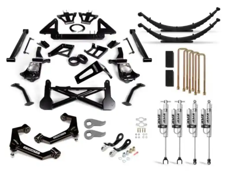Brand New Cognito 20-24 Chevy/GMC Silv/Sierra 2500/3500 HD 2WD/4WD 12in Perf Lift Kit w/ Fox 2.0 PSRR Shocks