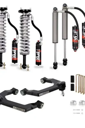 Best Price Cognito 19-25 Chevy Silverado 1500 3in Elite Leveling Kit w/ Fox PS 2.0 IFP