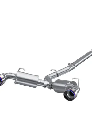 MBRP 13-16 Subaru BRZ 2.0L/ 2.4L 3in Dual Split Rear Cat Back w/Burnt End Tips- T304 Premium