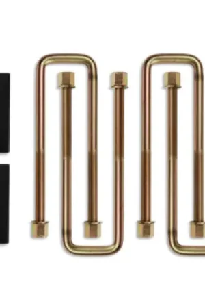 Clearance Cognito 11-24 Chev Silv/Sierra 2500/3500 HD 2WD/4WD 1in Block and 16in U-bolt Kit (steel/straight)