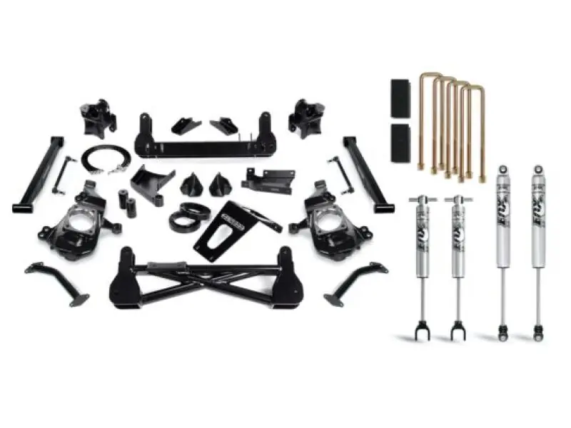 Cognito 20-24 Chevy/GMC Silv/Sierra 2500/3500 HD 2WD/4WD 7in Std Lift Kit w/ Fox PSMT 2.0 Shocks Bargain