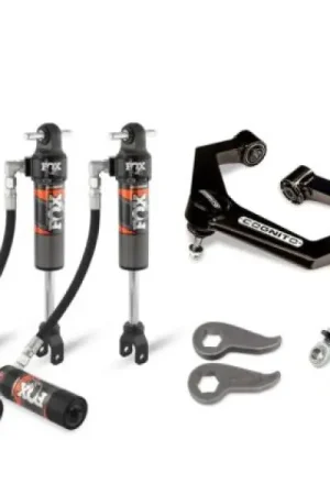 Cognito 11-19 Chevy Silv/Sierra 2500/3500HD 2WD/4WD 3in Elite Lvlng Kit w/ Fox 2.5 Elite Perf Series Premium