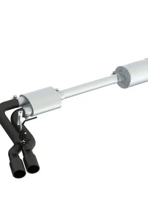 MBRP 15-20 Ford F150 Pre-Axle 4in OD Tips Dual Outlet 3in Black Coated Cat Back Exhaust Special Offer