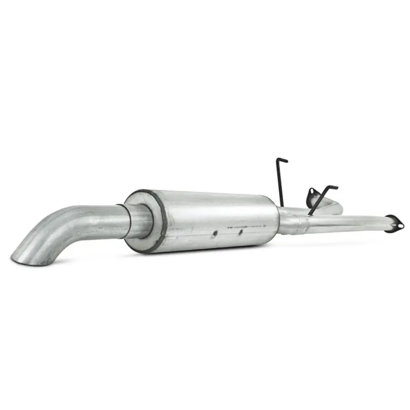 Place Order MBRP 07-08 Toyota Tundra Cat Back Turn Down Single Side Aluminized Exhaust