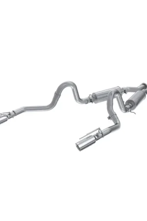 Don’t Miss Out MBRP 99-04 Ford Mustang GT/Mach 1 2.5in Dual Split Rear AL Catback Exhaust w/ 3.5in Dual Wall Tips
