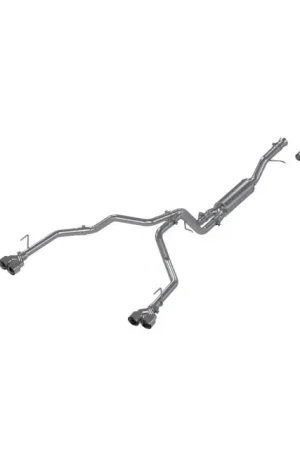 MBRP 2021+ Chevy Tahoe / GMC Yukon Alum. 3in Cat-Back Dual Split Exhaust w/ Quad Tips Holiday Sale