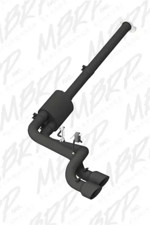 MBRP 09-14 Ford F150 Pre-Axle 4.5in OD Tips Dual Outlet 3in Black Coated Cat Back Exhaust Buy Online