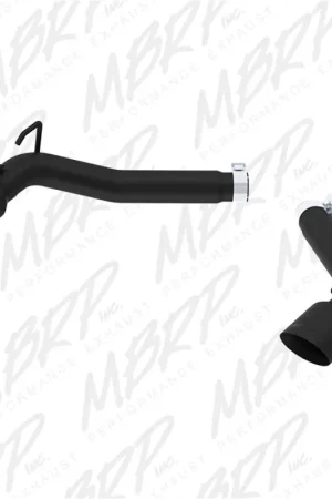 While Supplies Last MBRP 2010-2015 Chevrolet Camaro V6 3.6L 3in Black Coated Axle Back Muffler Delete
